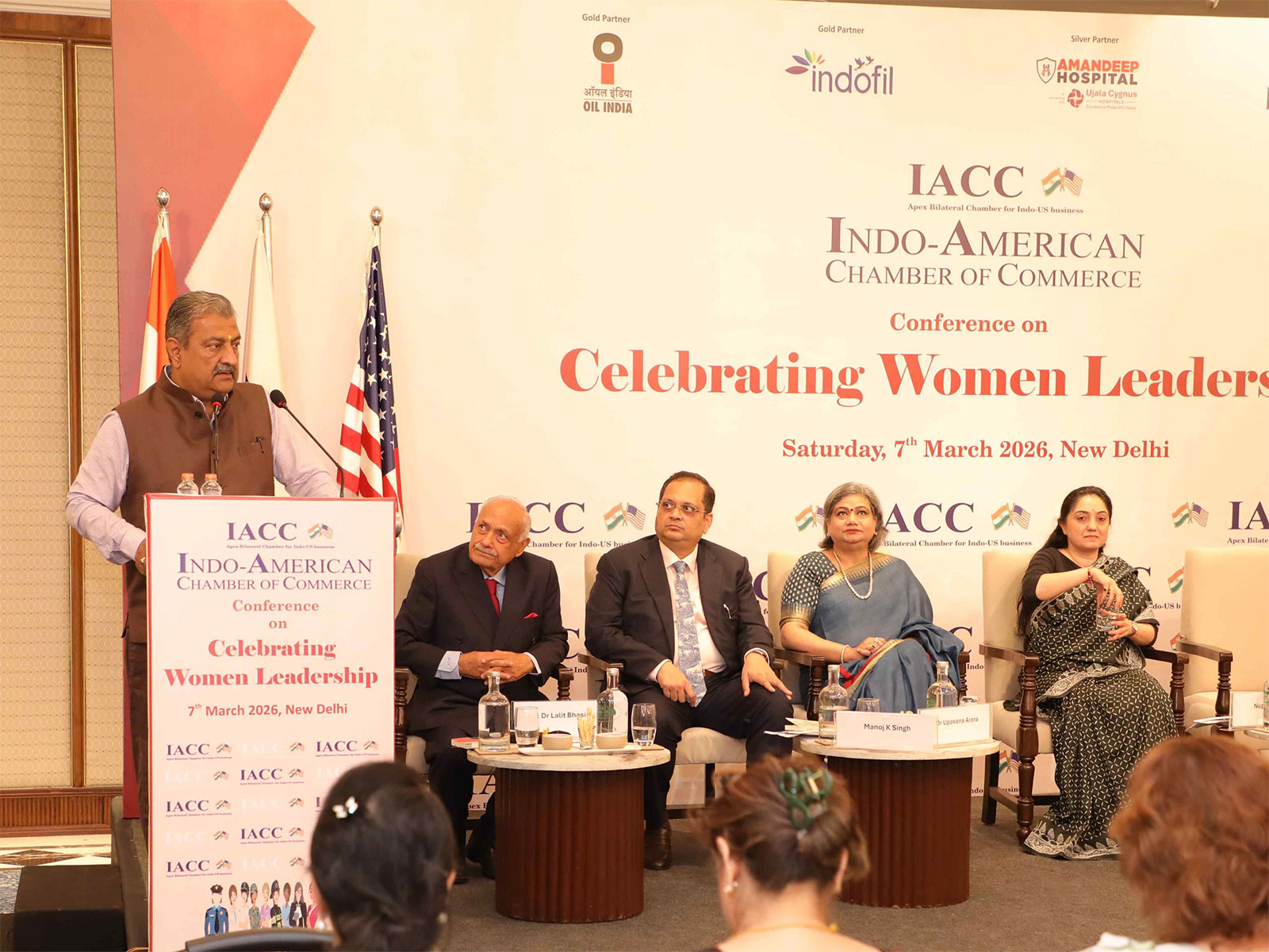 Women to lead India's 'Viksit Bharat' journey: ASG Chetan Sharma (Photo/IACC-SILF Summit)