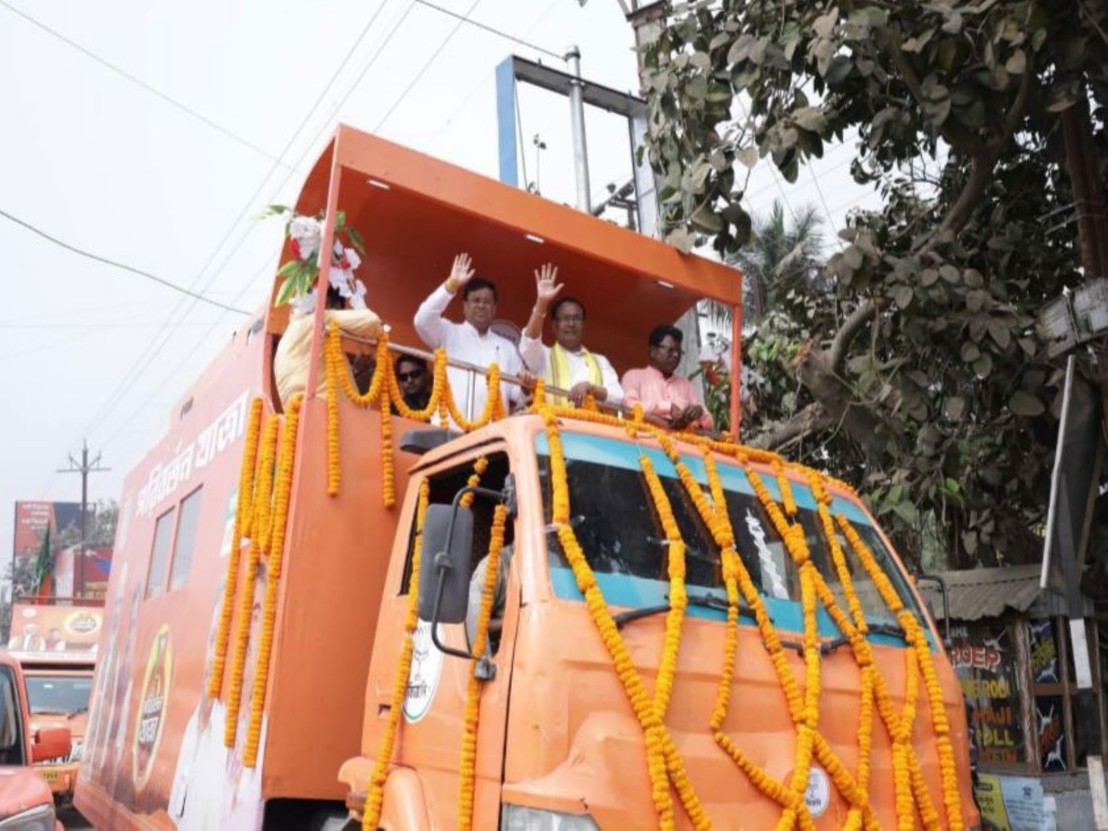 BJP's 'Parivartan Yatra' in West Bengal (Photo/WestBengalBJP)