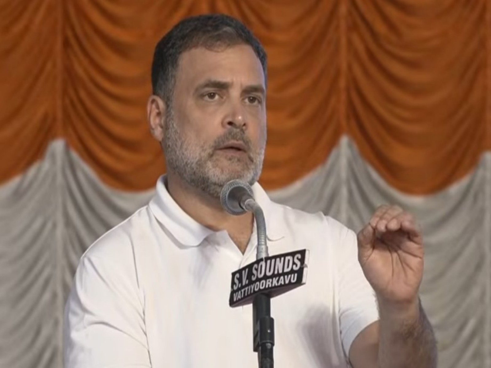 LoP Lok Sabha Rahul Gandhi at the concluding session of Puthuyuga Yatra (Photo/Youtube/Rahul Gandhi)