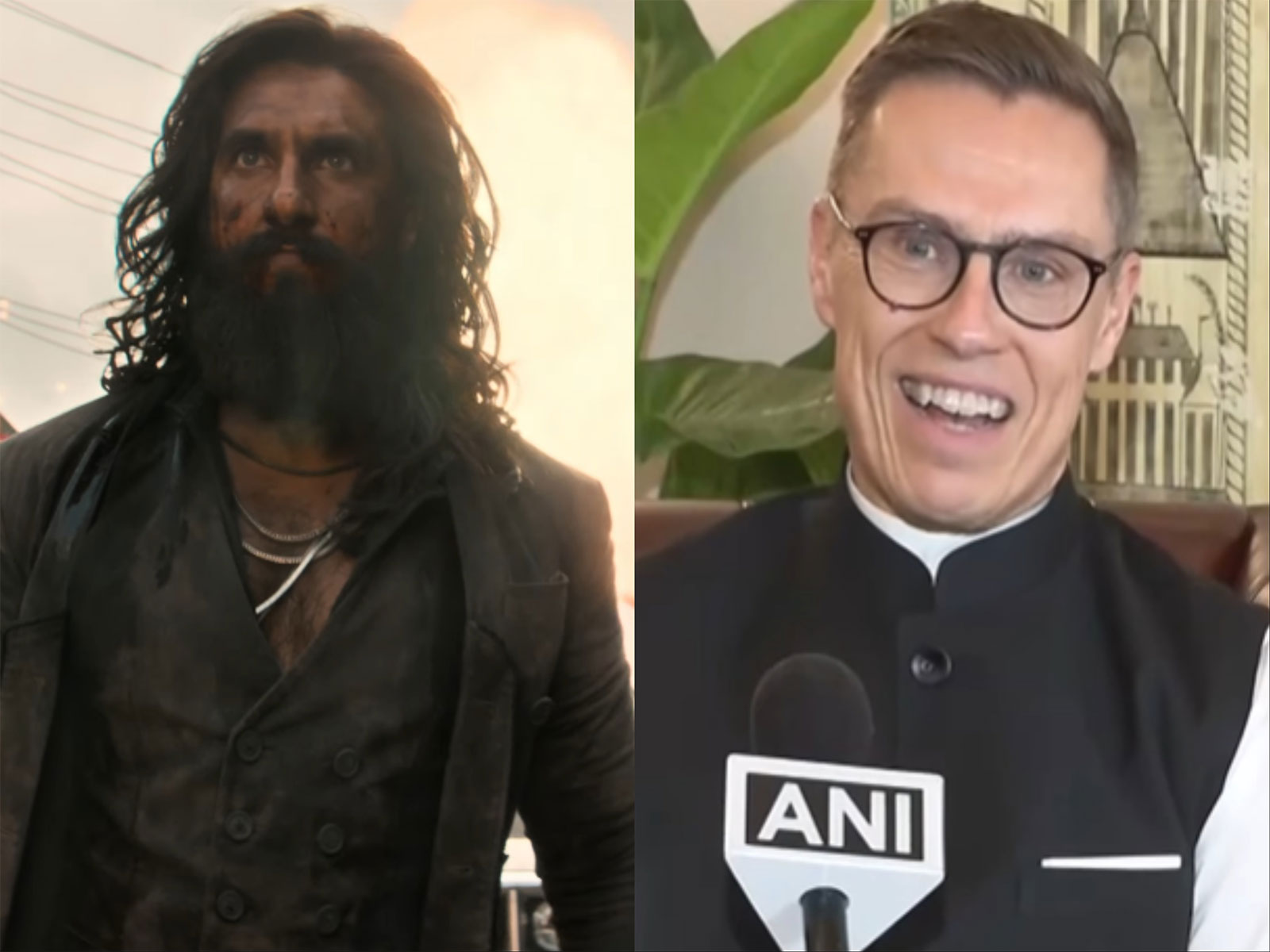 Finnish President praises 'Dhurandhar' (Photo/ANI/Instagram@ranveersingh)