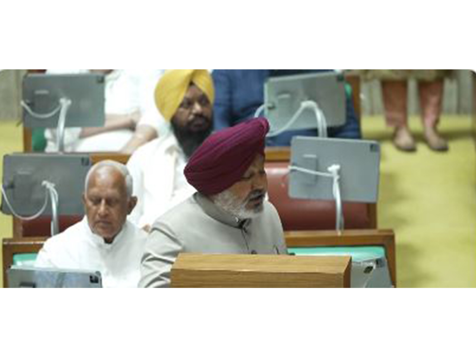 Punjab Finance Minister Harpal Singh Cheema (Photo/@BhagwantMann)