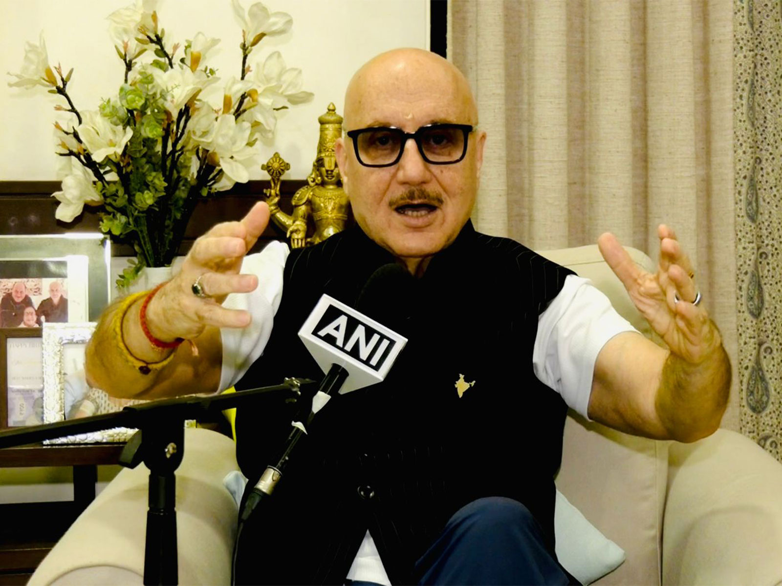 Anupam Kher (Photo/ANI)