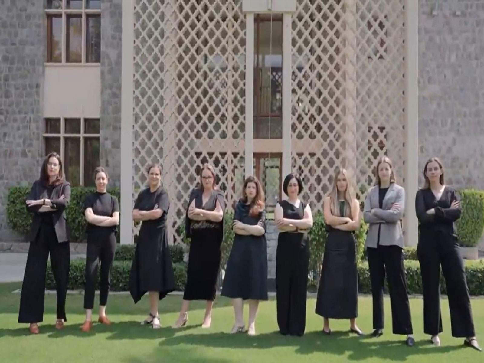 Australia's High Commissioner to India, Philip Green celebrates the female diplomats and staff of the mission in New Delhi on International Women's Day (Photo: X/@AusHCIndia)