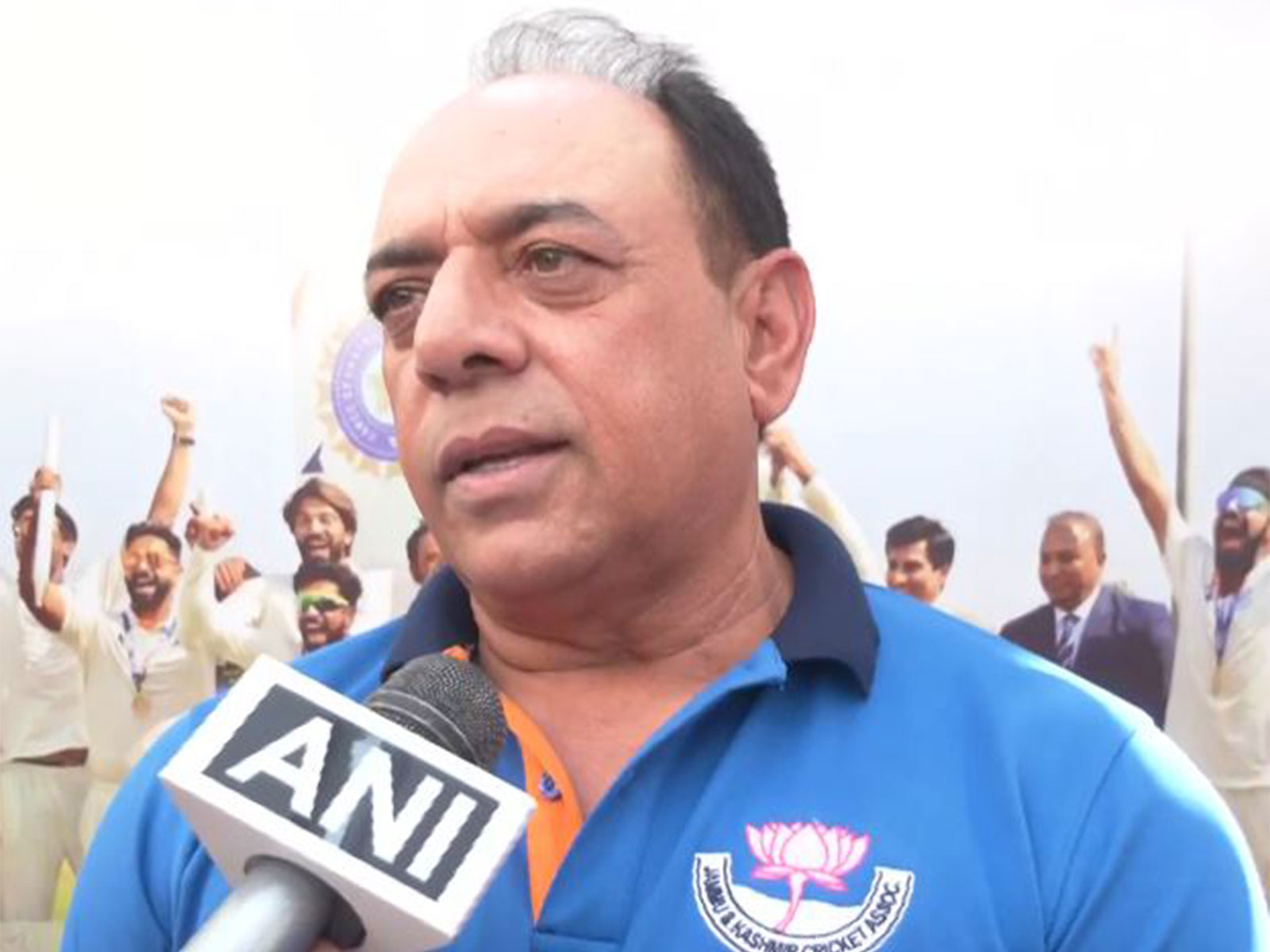 Jammu and Kashmir head coach Ajay Sharma. (Photo/ANI)