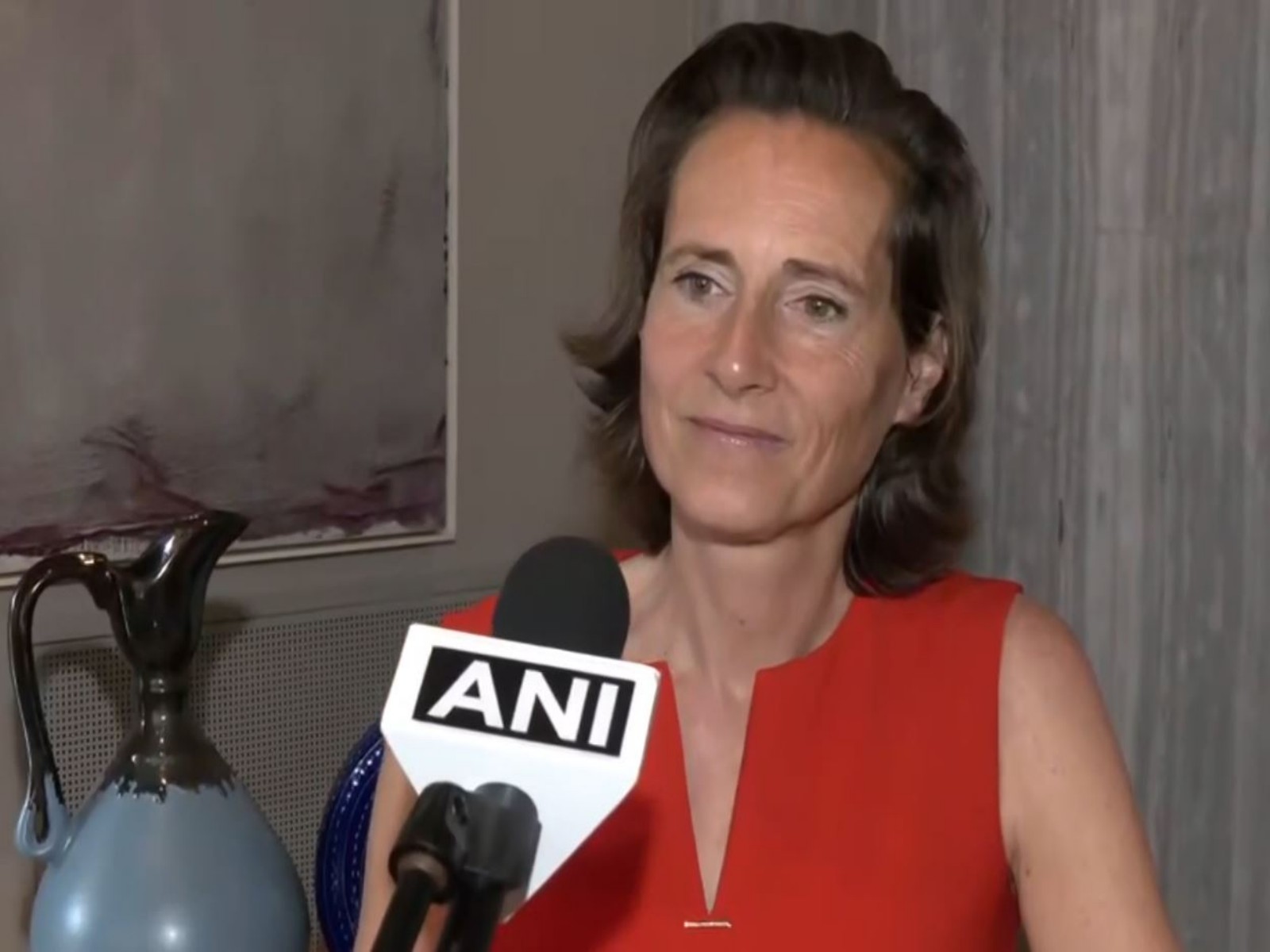 Professor Marilyne Andersen, Director General of the Geneva Science and Diplomacy Anticipator (GESDA) (Photo/ANI)