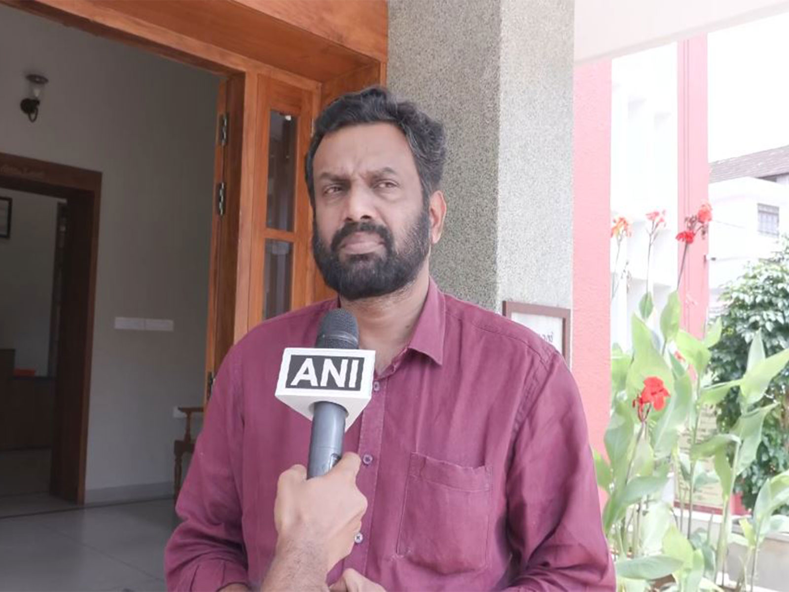 CPI leader Sandosh Kumar (Photo/ANI)