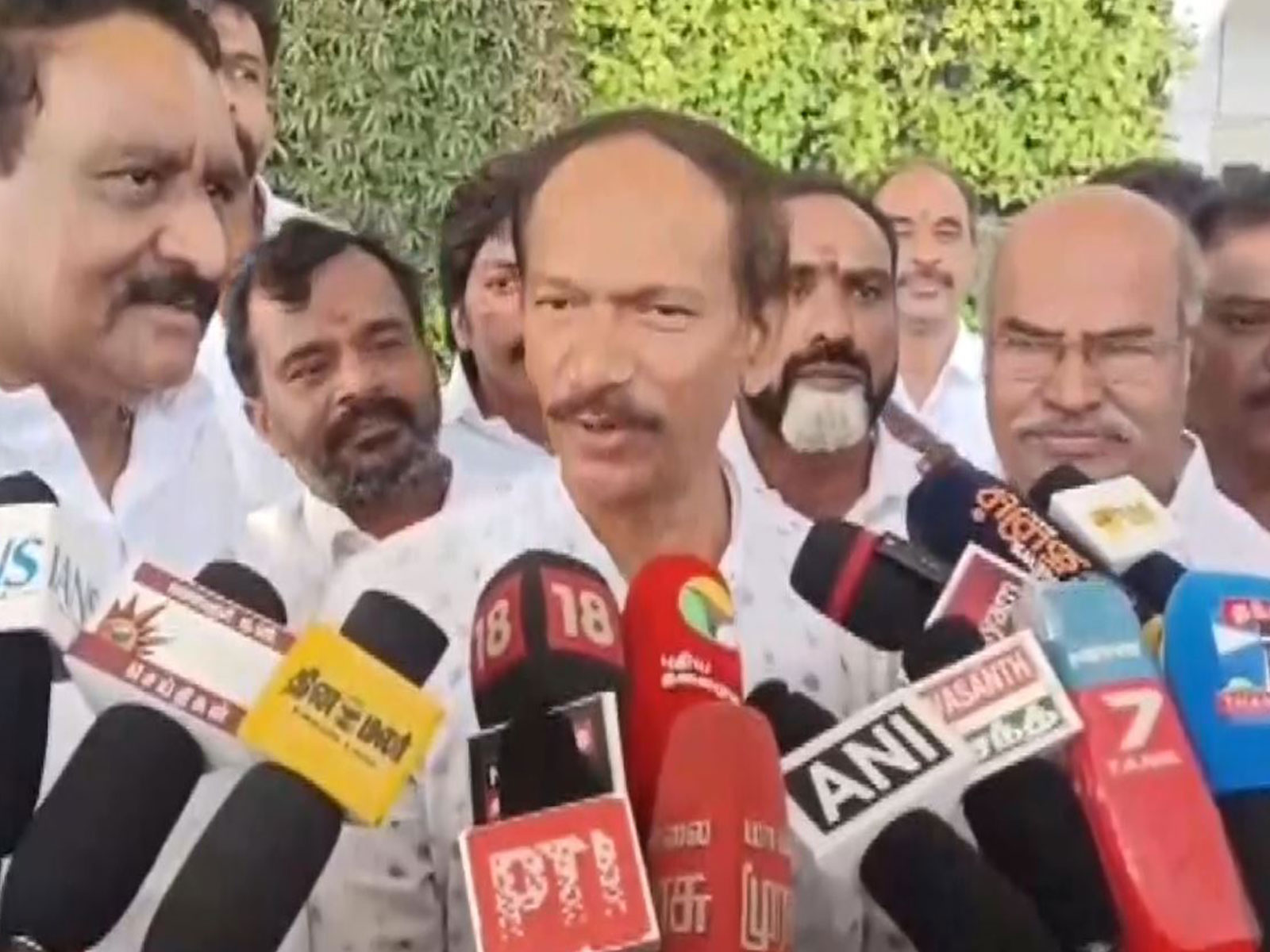 Congress leader Girish Chodankar (Photo/ANI)