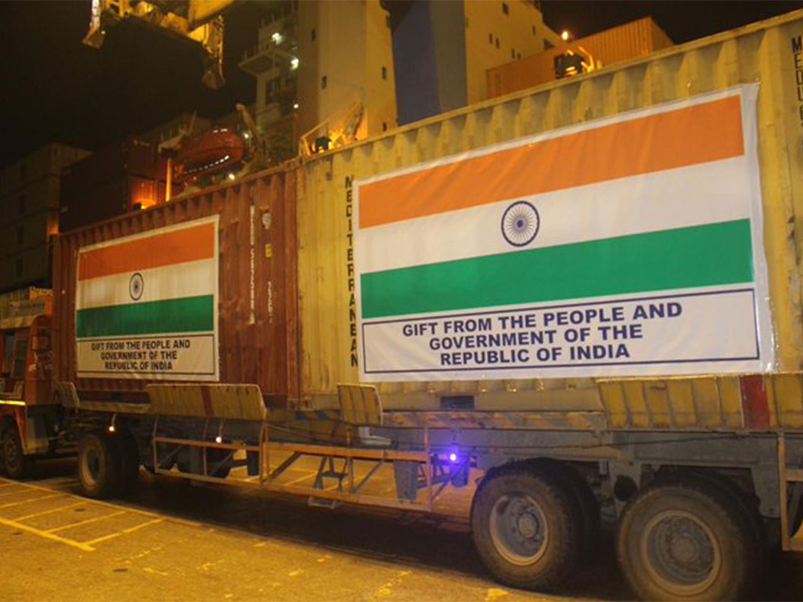 India sends humanitarian aid to Malawi (Photo/@MEAIndia)