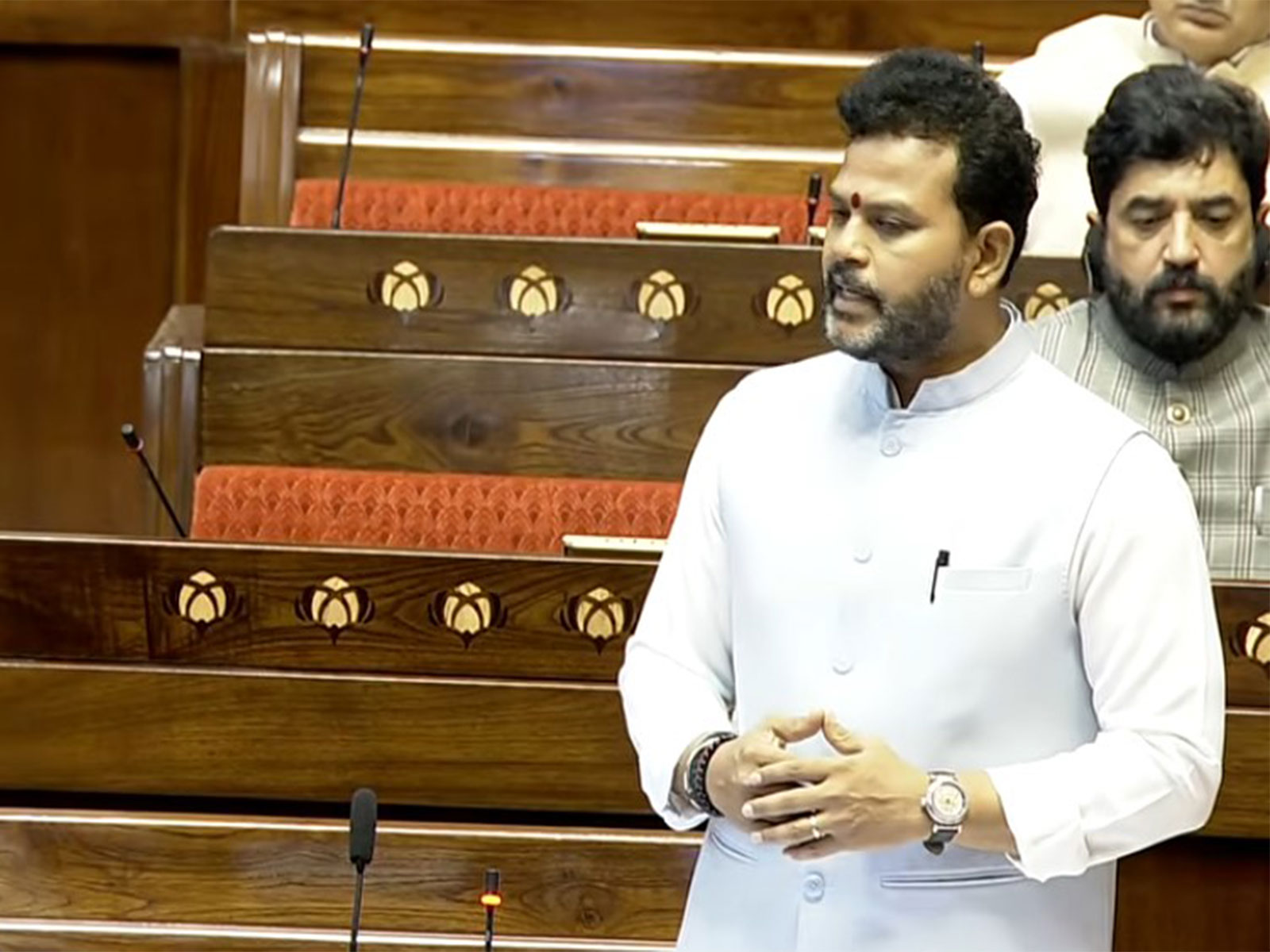 Civil Aviation Minister Ram Mohan Naidu (Photo/SansadTV)