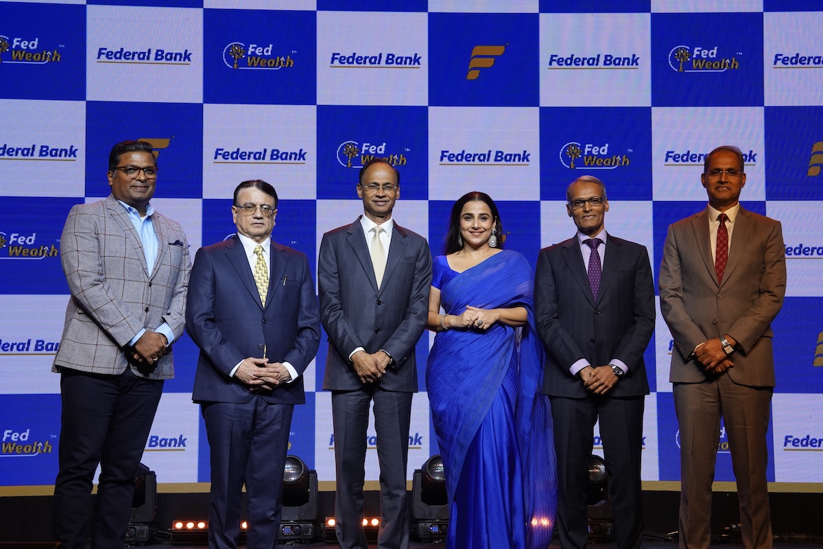 Federal Bank launches FedWealth, Wealth Management platform in the presence of Bank's Senior Executives and Vidya Balan, Bank's Brand Ambassador