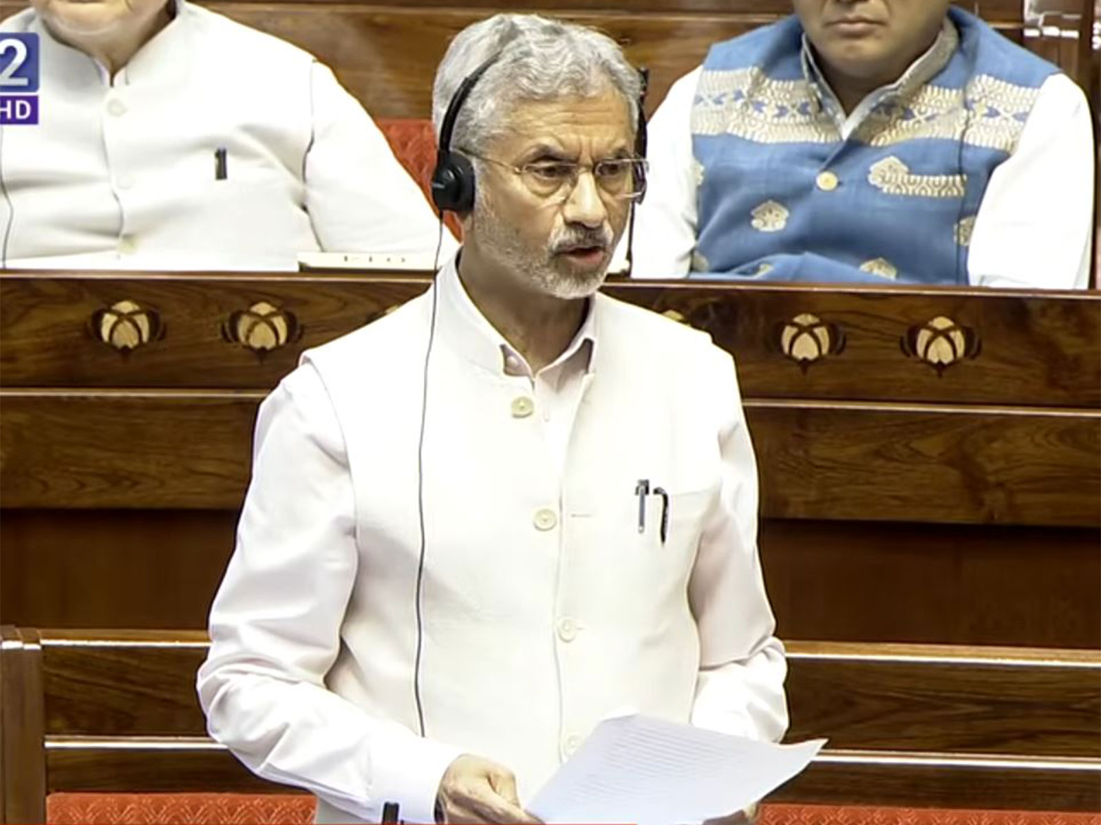 External Affairs Minister S Jaishankar (Photo/Sansad TV)