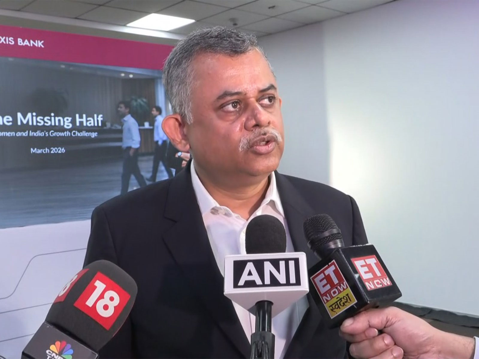 Neelkanth Mishra, Chief Economist of Axis Bank and Head of Global Research, Axis Capital (Photo/ANI)
