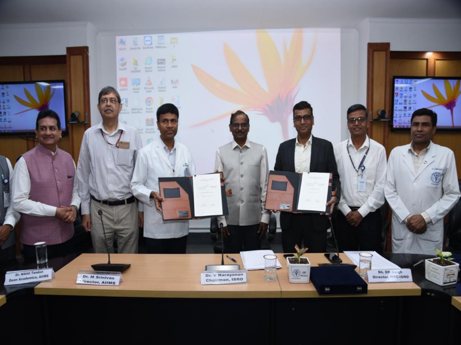 AIIMS and ISRO sign historic MoU to advance space medicine research in India (Photo/AIIMS Delhi)