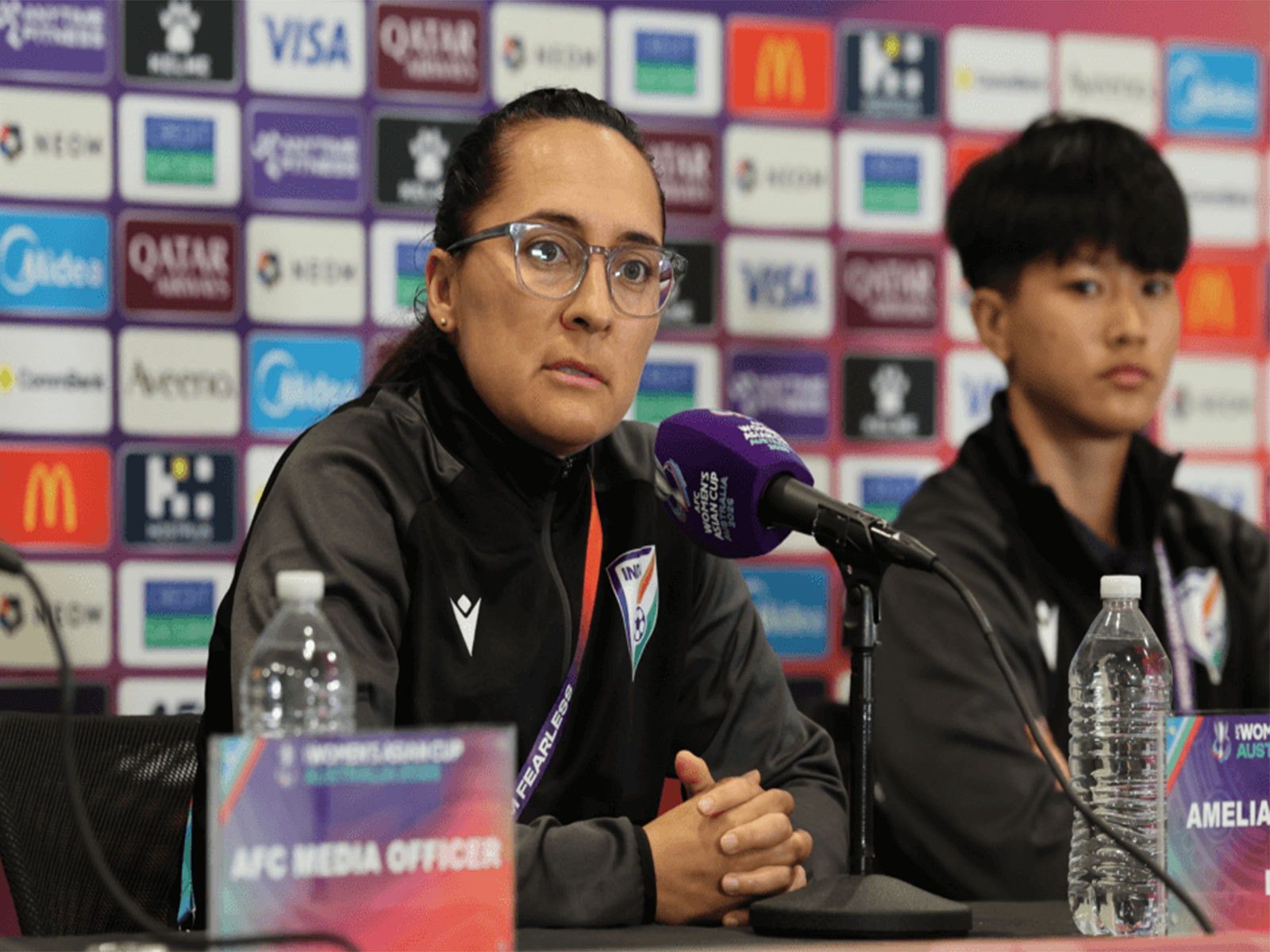 India head coach Amelia Valverde (Photo: AIFF Media)