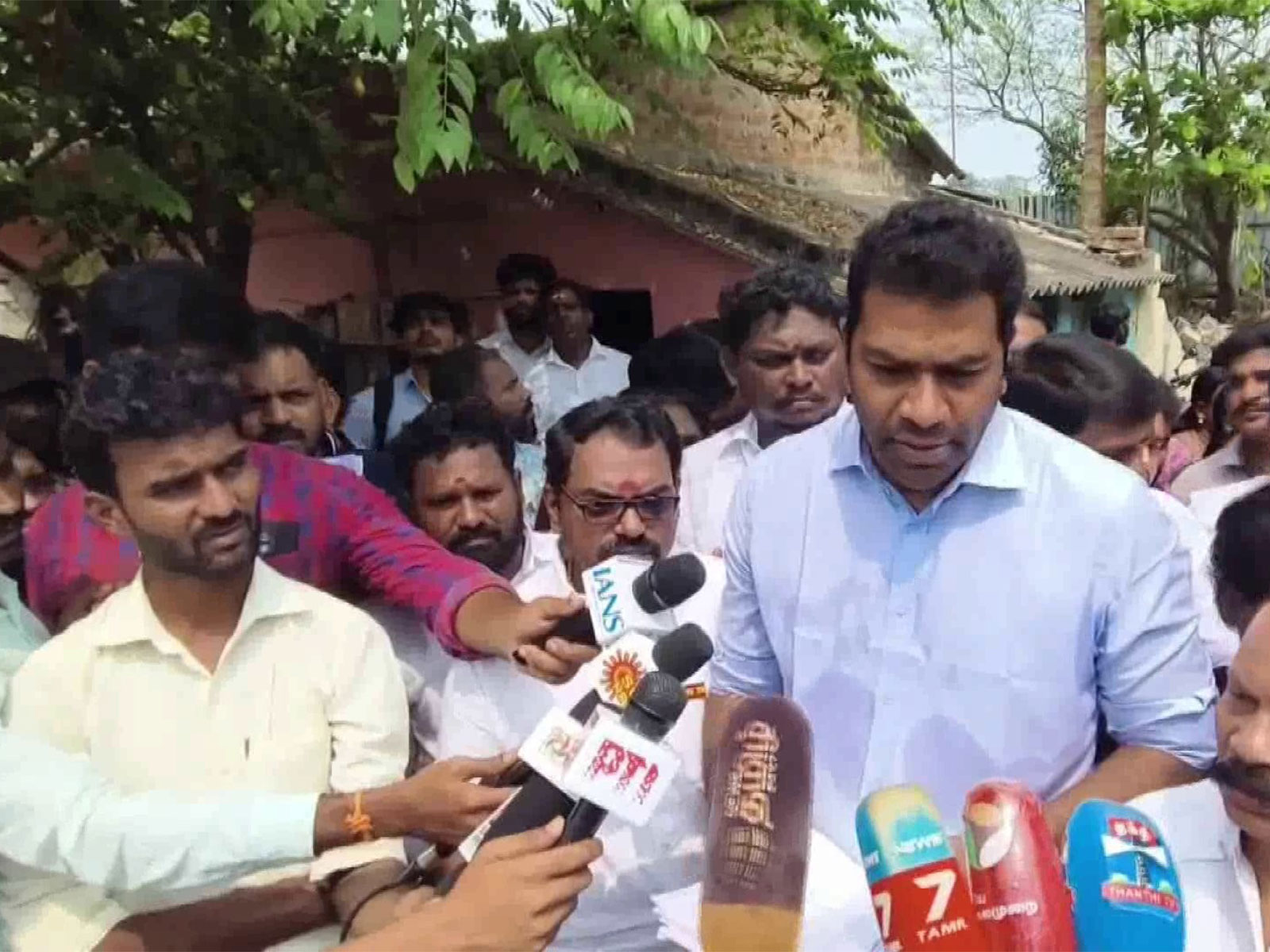 TVK General Secretary Aadhav Arjuna (Photo/ANI)