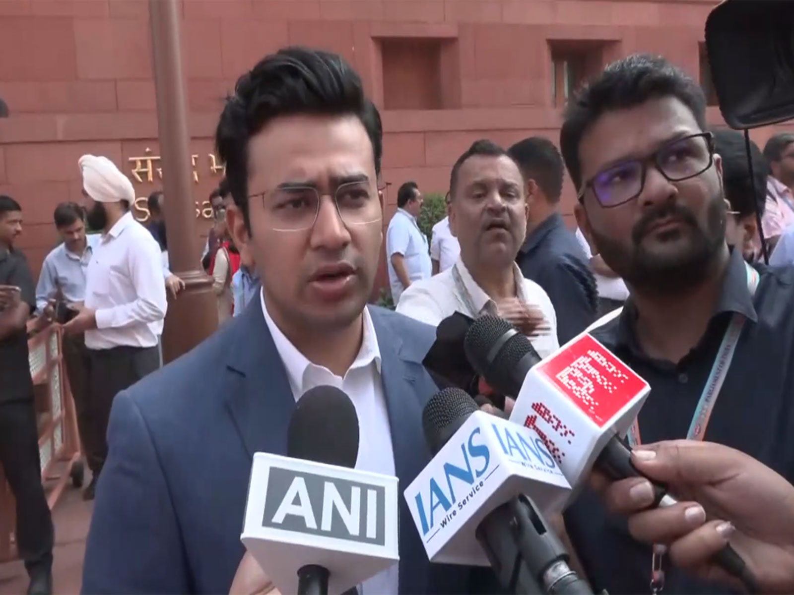 BJP MP Tejasvi Surya (Photo/ANI)