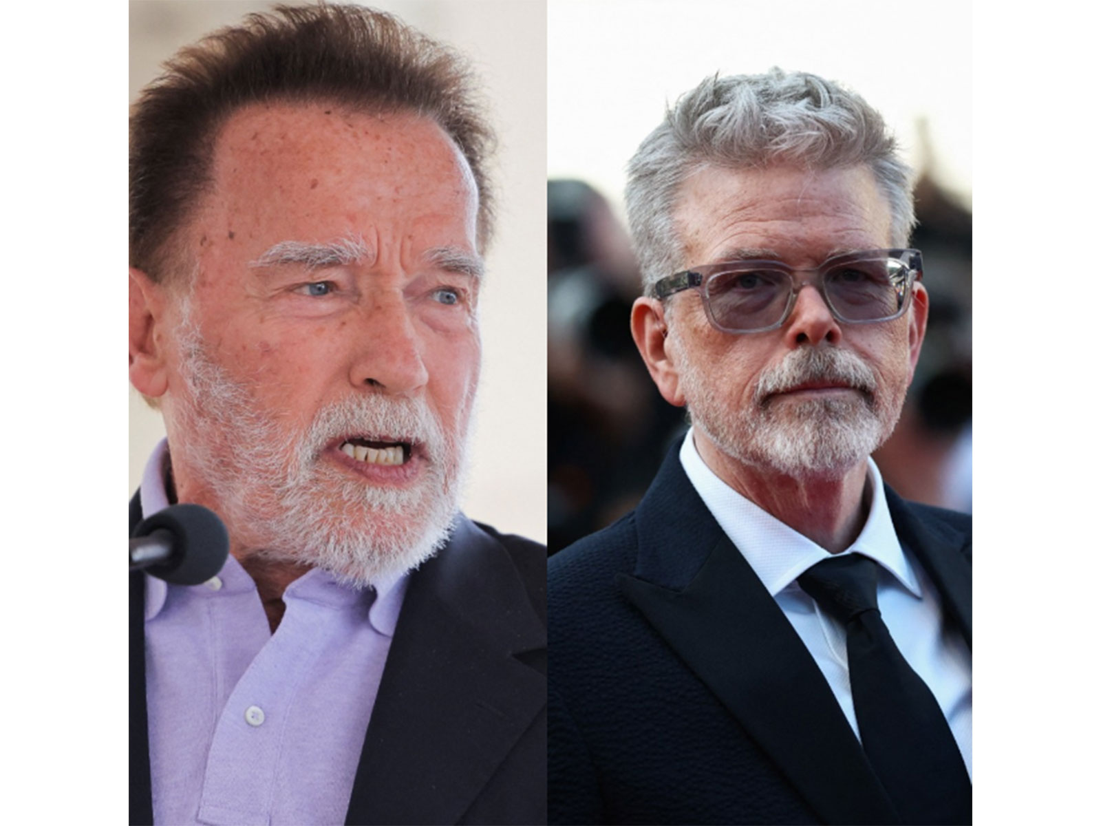 Arnold Schwarzenegger, Christopher McQuarrie (Photo/Reuters)