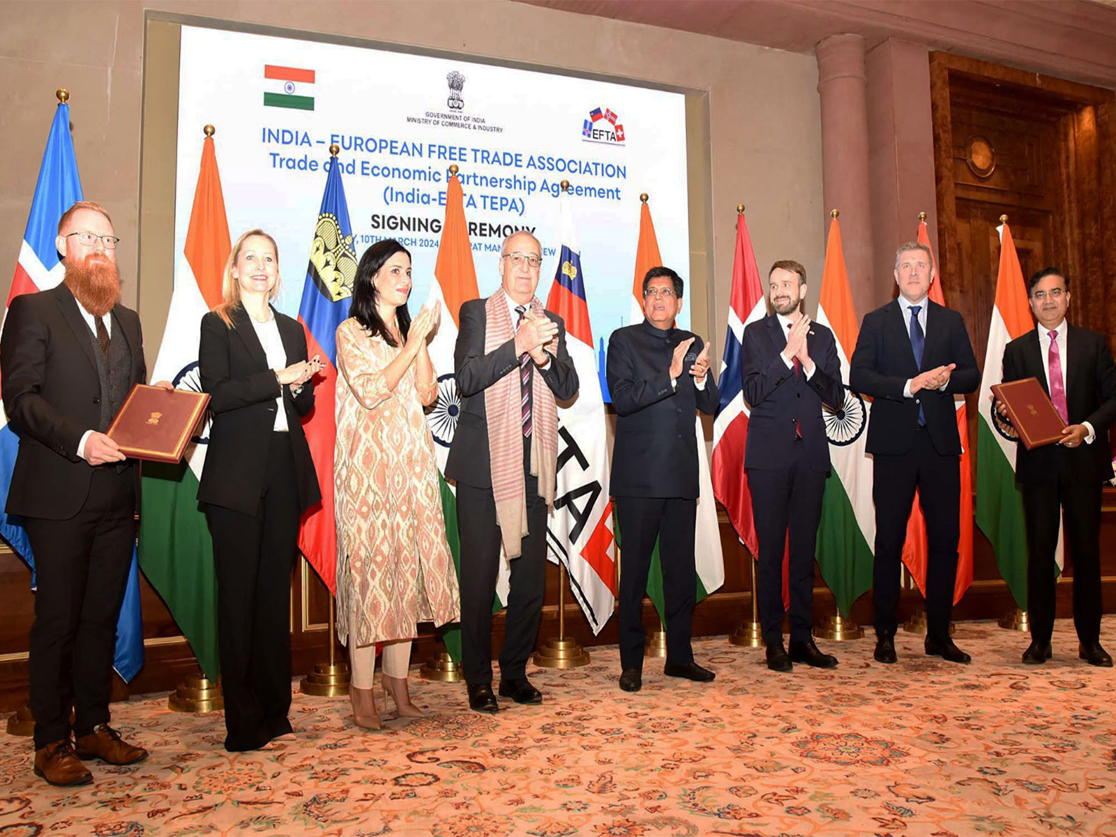 India signed Free Trade Agreement with European Free Trade Association two years ago (File Photo/ANI)