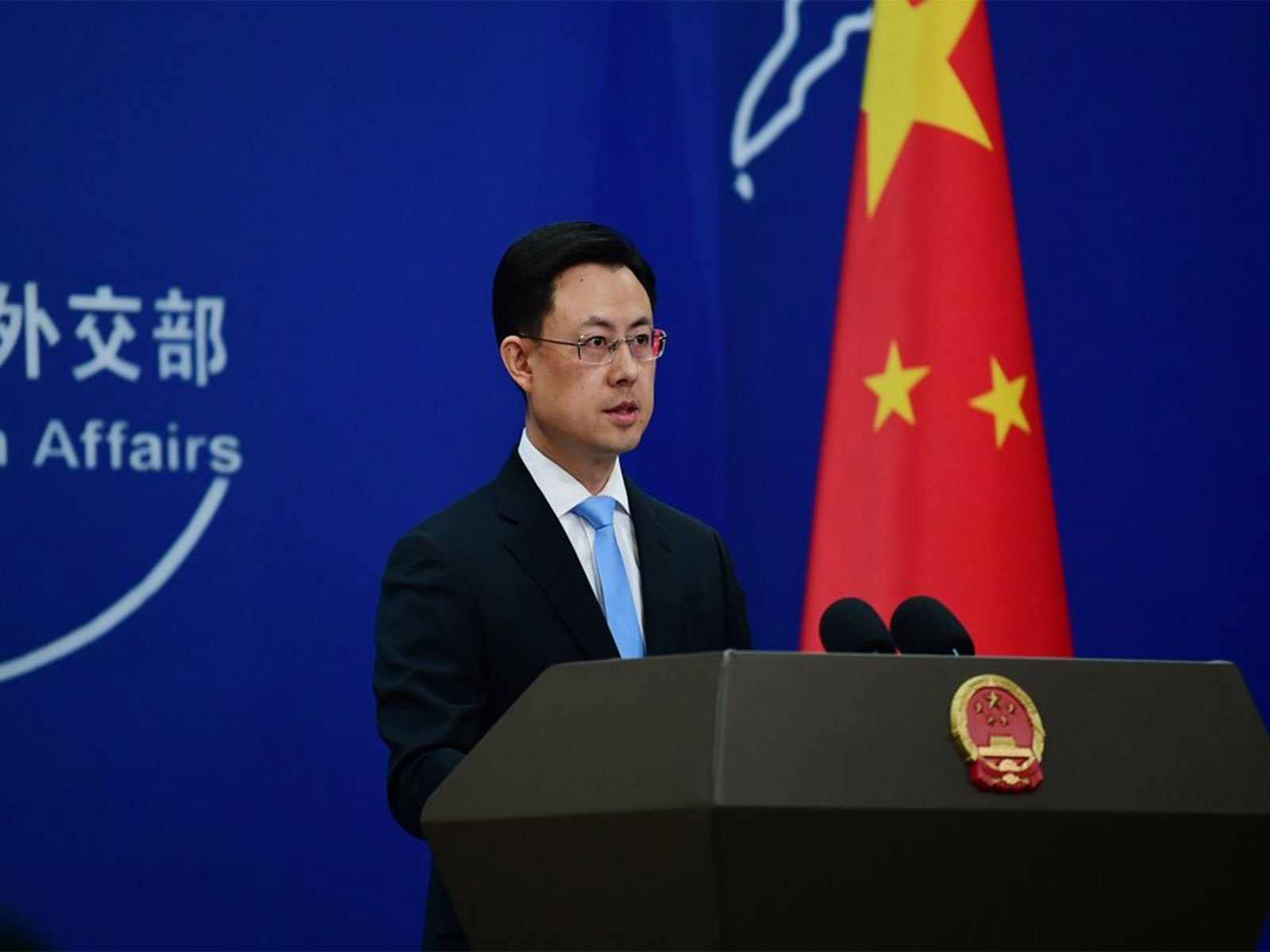  Chinese Foreign Ministry spokesperson Guo Jiakun (Photo/X@MFA_China)