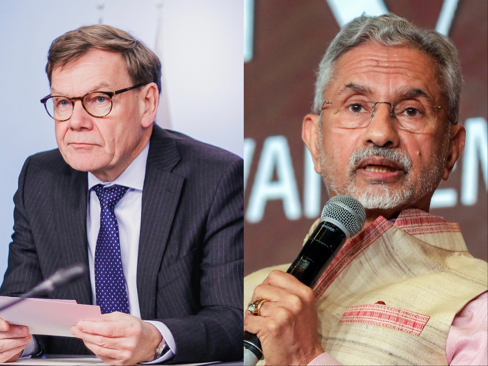 External Affairs Minister S Jaishankar and  German Foreign Minister Johann Wadephul (Photo: ANI, X@AussenMinDE)