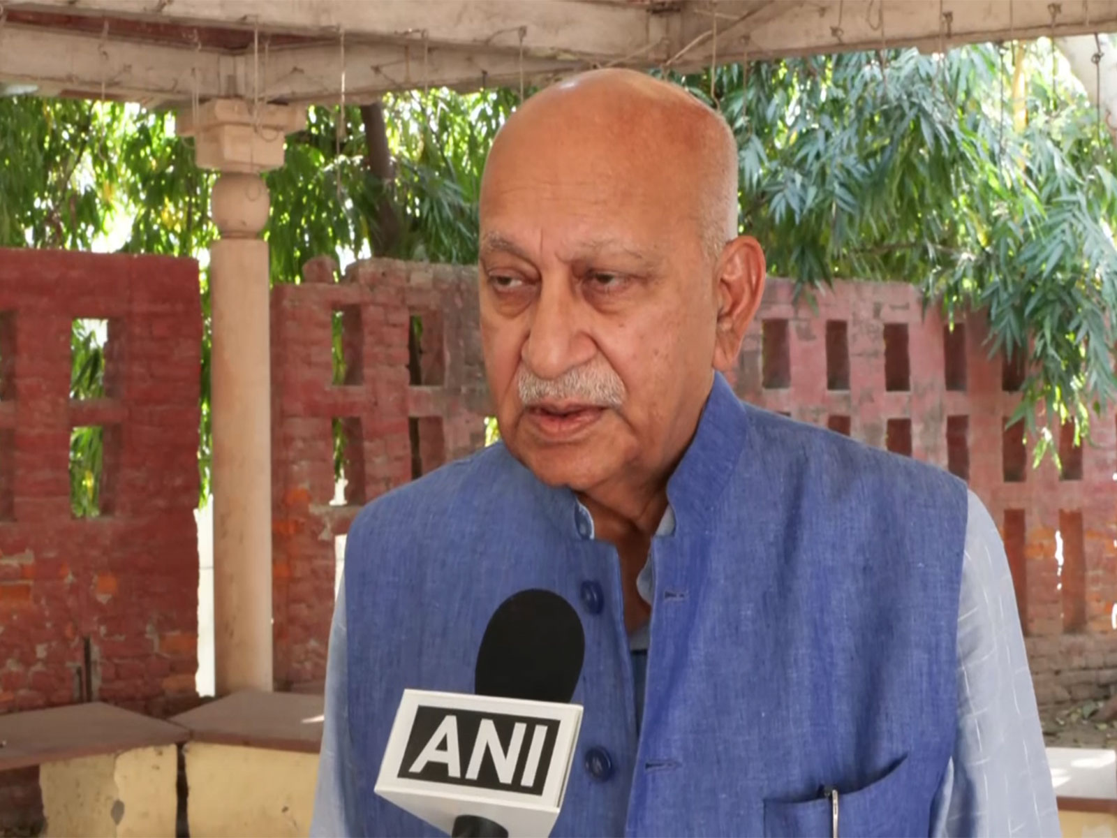 Former MoS MEA MJ Akbar (Photo/ANI)