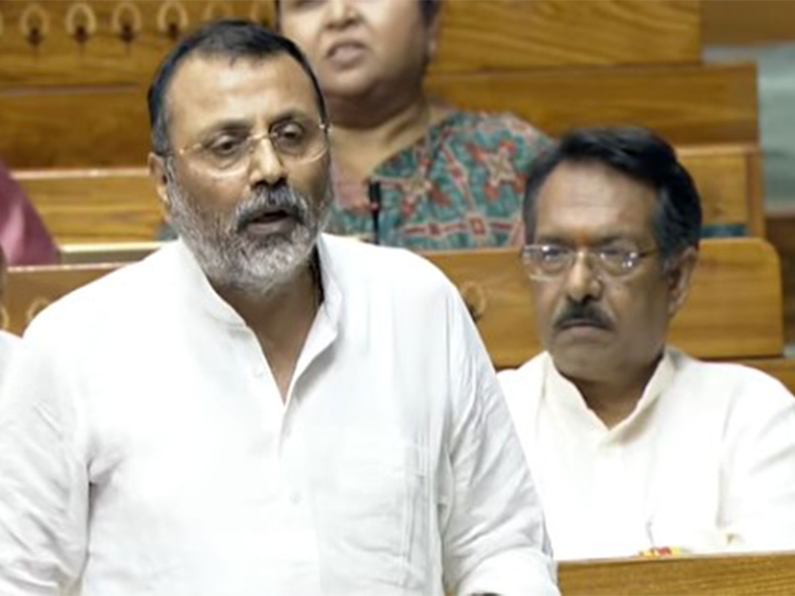 BJP MP Nishikant Dubey (Photo: Sansad TV/YouTube)