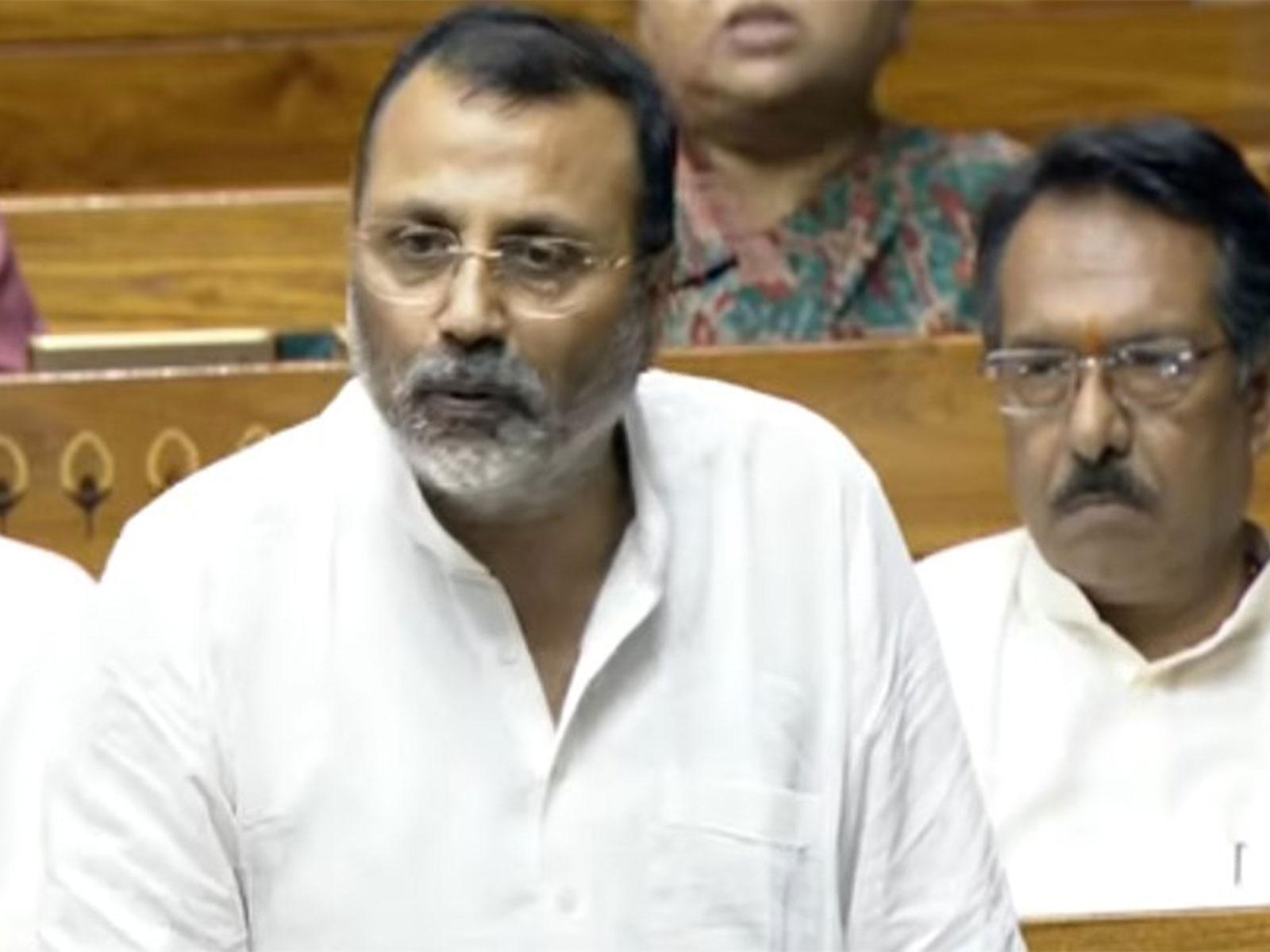 BJP MP Nishikant Dubey (Photo: Sansad TV/YouTube)