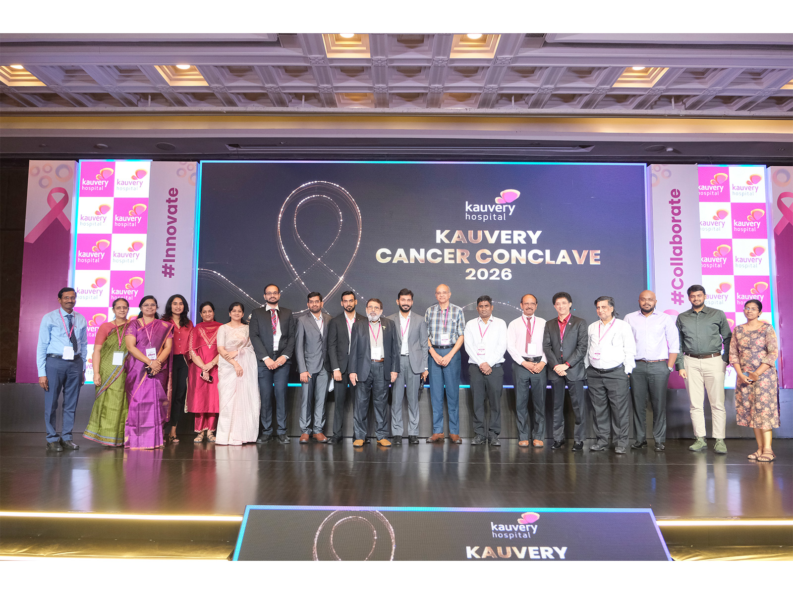 Oncologists from Kauvery Cancer Institute and Faculties at the Kauvery Cancer Conclave 2026