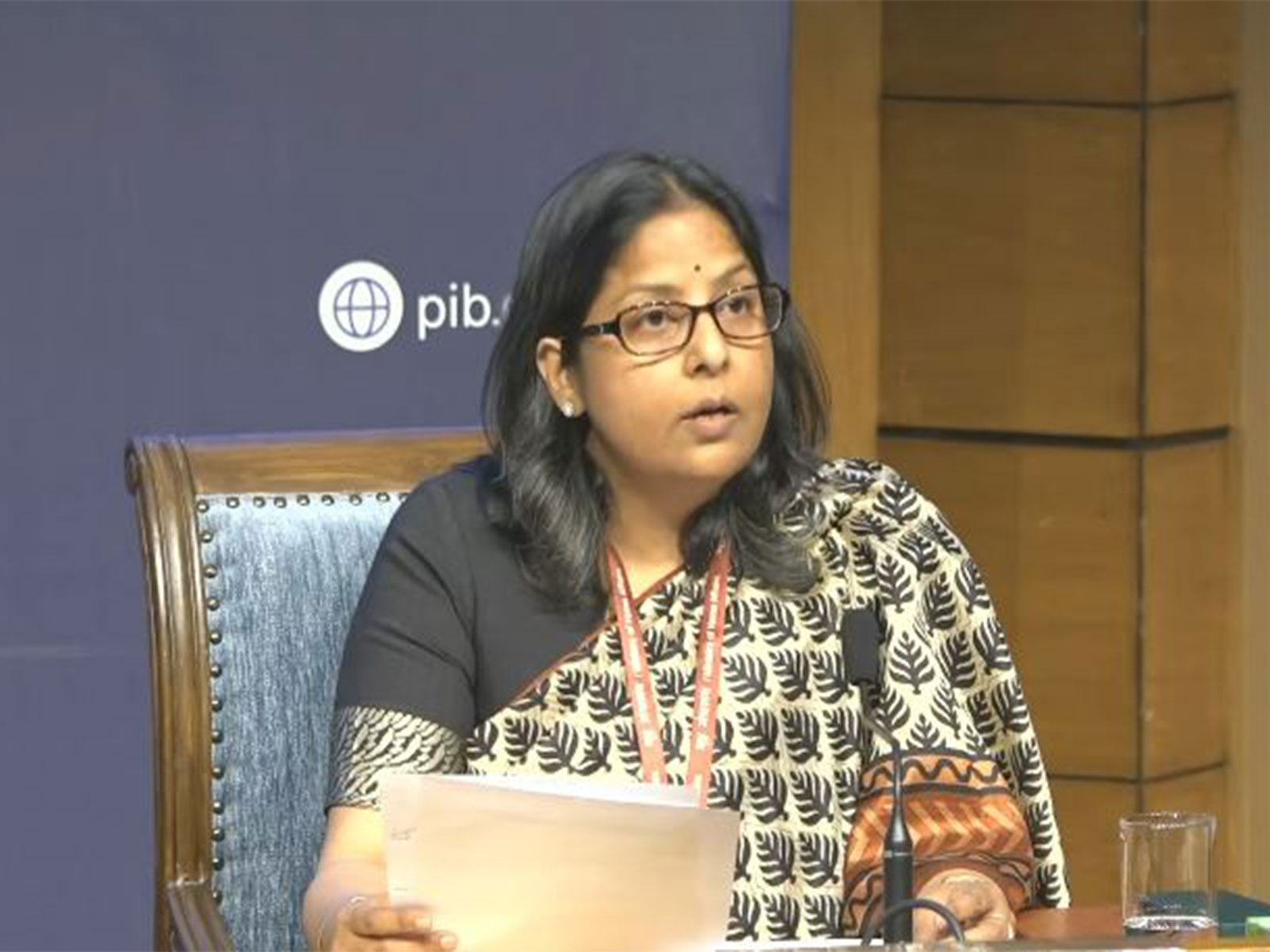 Sujata Sharma, Joint Secretary, Ministry of Petroleum and Natural Gas (Image: YouTube/PIB India)