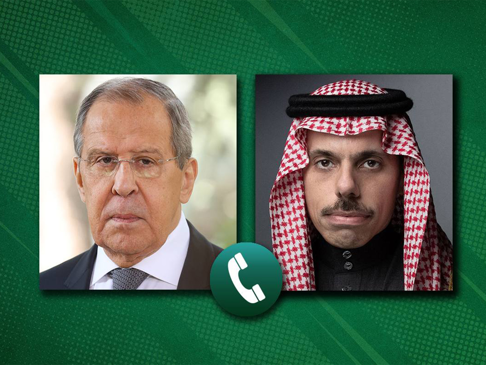 Russian Foreign Minister Sergey Lavrov and Foreign Minister of Saudi Arabia Faisal bin Farhan (Photo: X@mfa_russia)