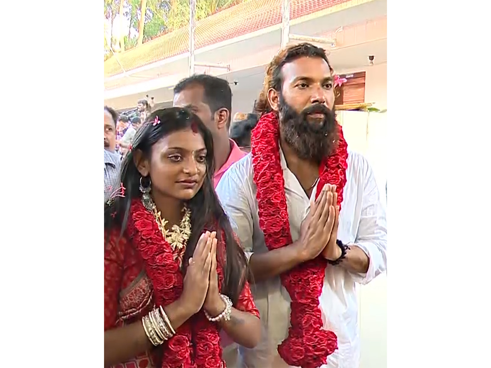 Monalisa Bhosle and Furman Khan (Photo/ANI)