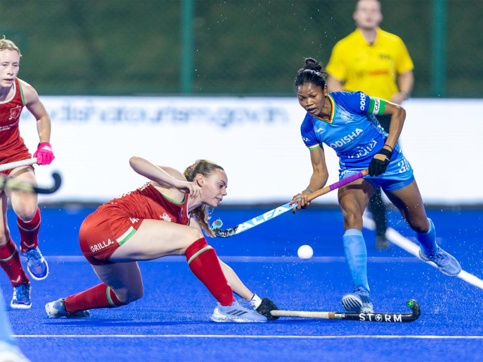 India vs Spain, women's Hockey match (Photo/Hockey India)