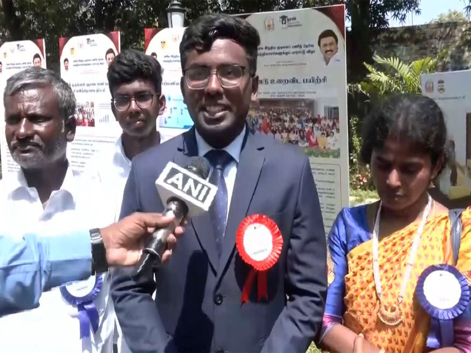 Daily wager's son Subramania Bharathi cracks UPSC in first attempt (Photo/ANI)