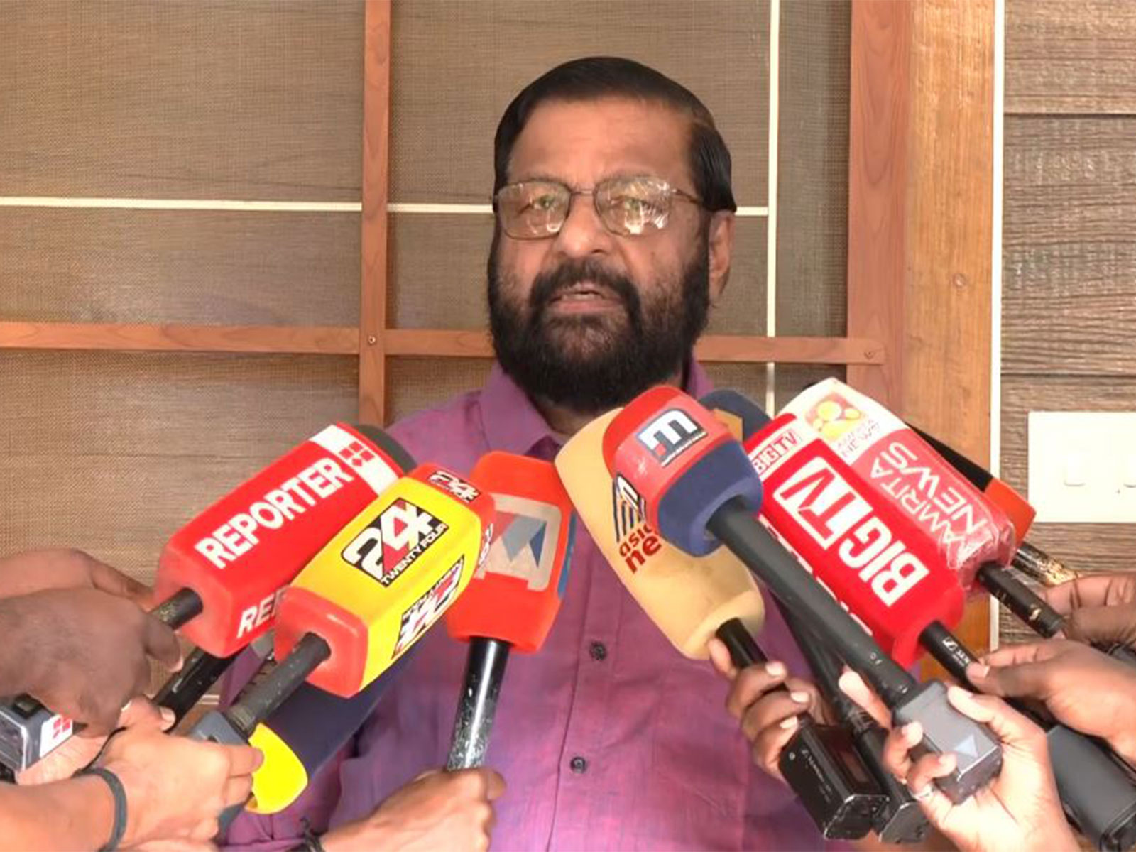 CPI(M) MLA Kadakampally Surendran (Photo/ANI)