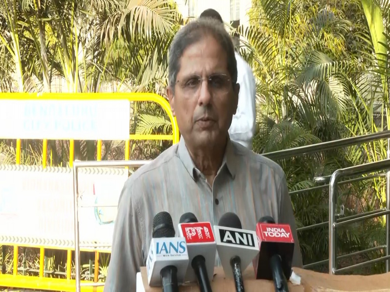 Karnataka Hotel Association President, Subramanya Holla (Photo/ANI)