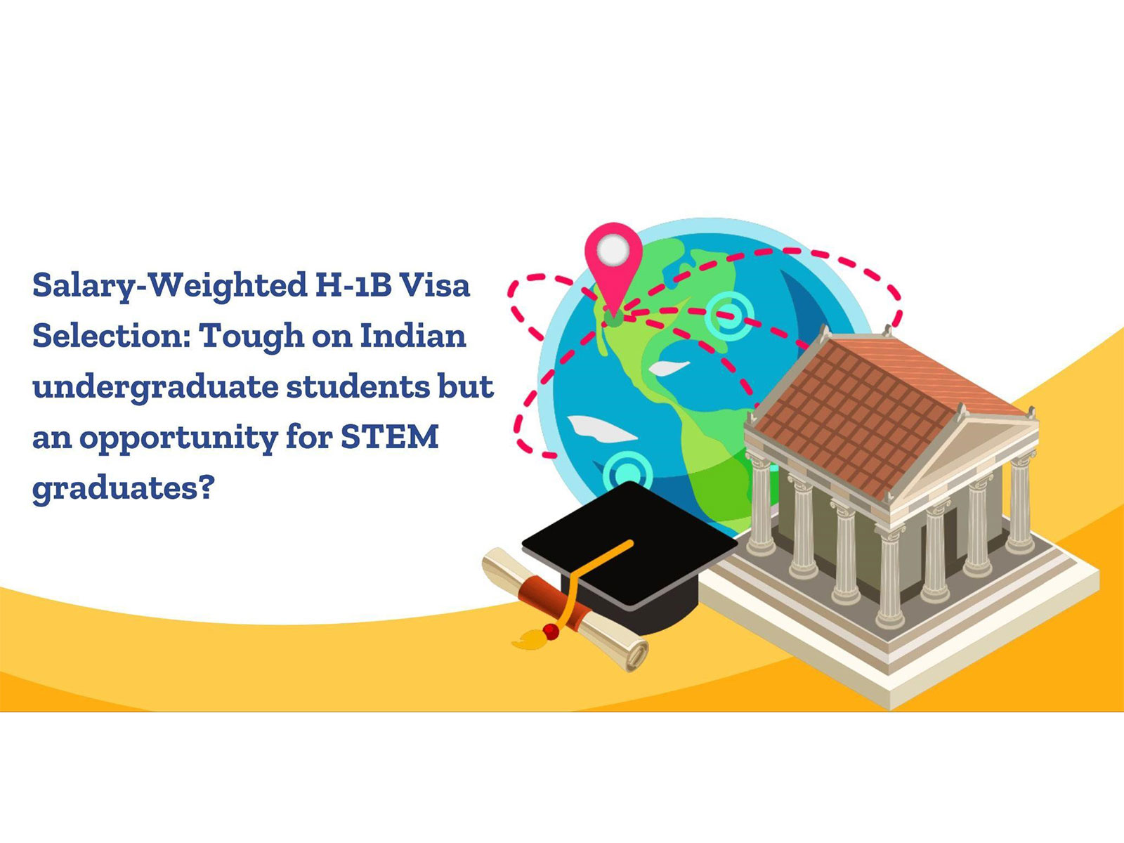 The announced changes shift the H-1B selection process toward wage and role-based outcomes, with neutral to positive impact on Indian Master's graduates