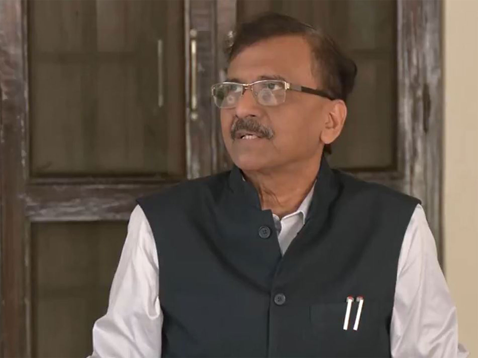 Shiv Sena (UBT) MP Sanjay Raut (Photo/ANI)