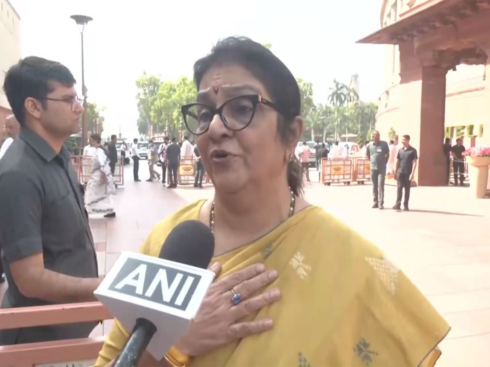 Congress MP Rajani Patil (Photo/ANI)