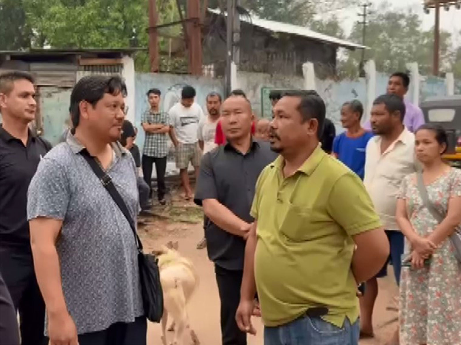 Meghalaya CM visit violence hit areas in Tura (Photo: Meghalaya CM PRO)
