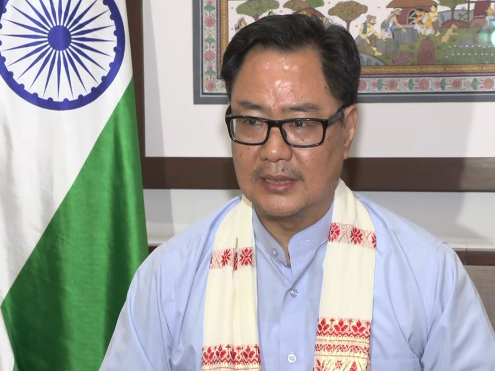 Union Parliamentary Affairs Minister Kiren Rijiju (Photo/ANI)