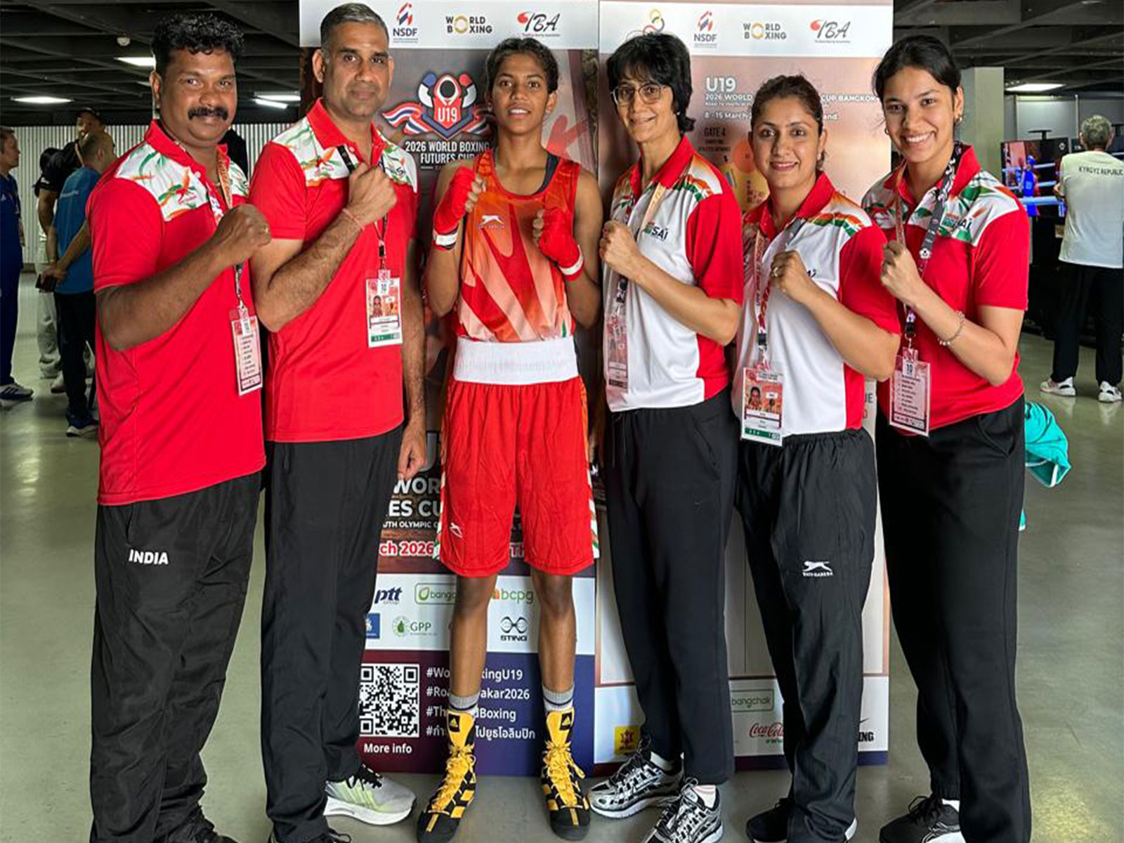 Chandrika Pujari ( 50 kg) won against  USA by 5-0. (Photo/World Boxing Futures Cup 2026)