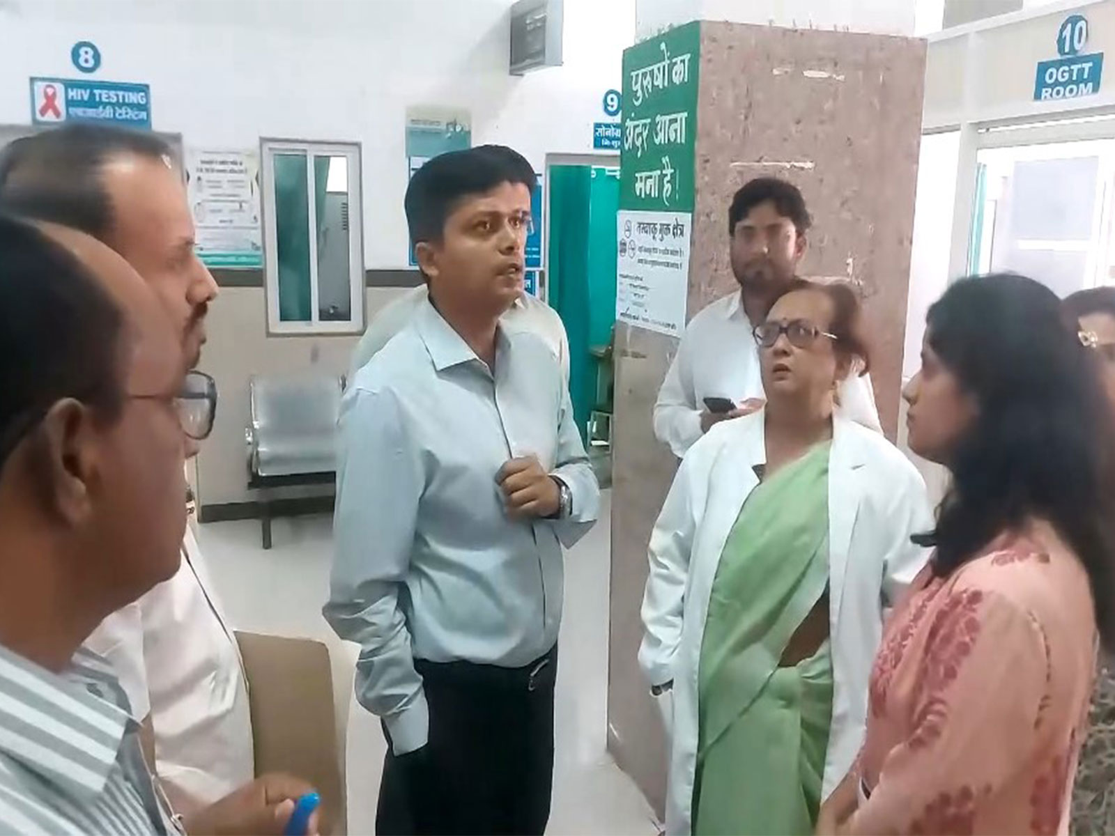 Visual from government hospital in Ujjain (Photo/ANI)