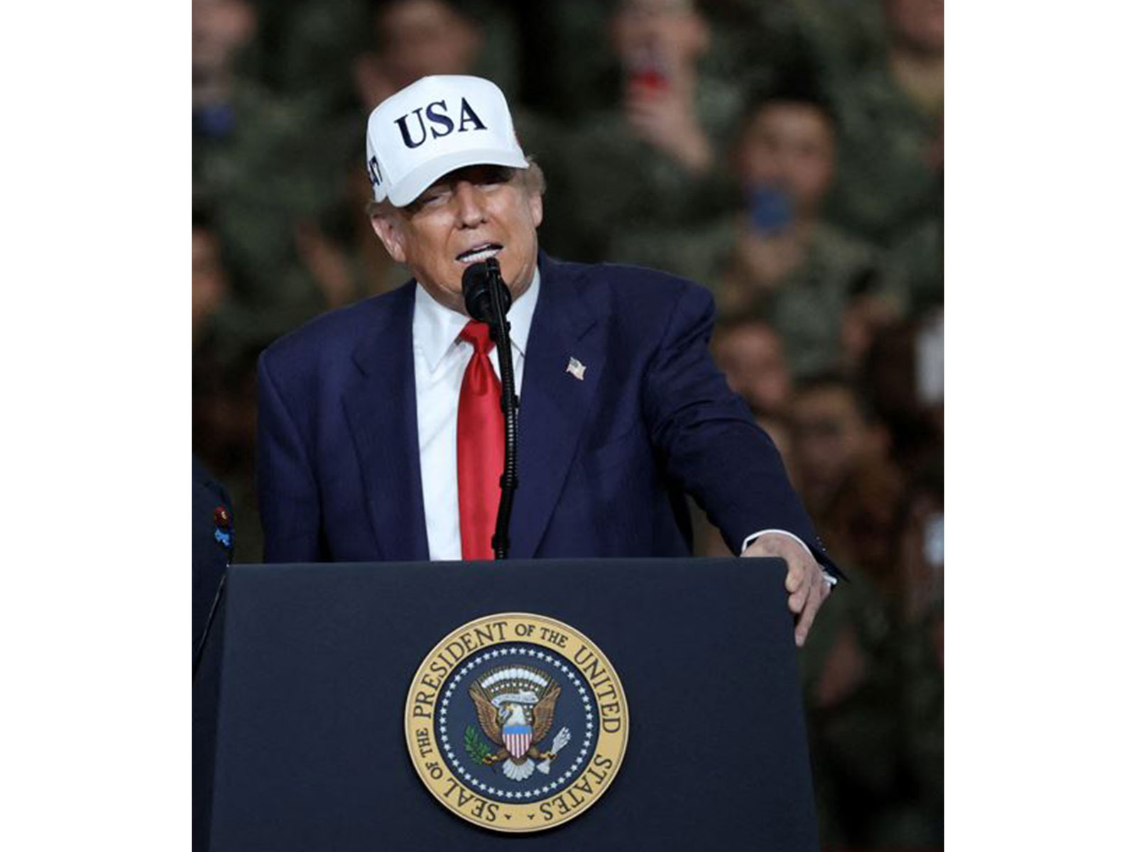 US President Donald Trump (File Photo/ANI)