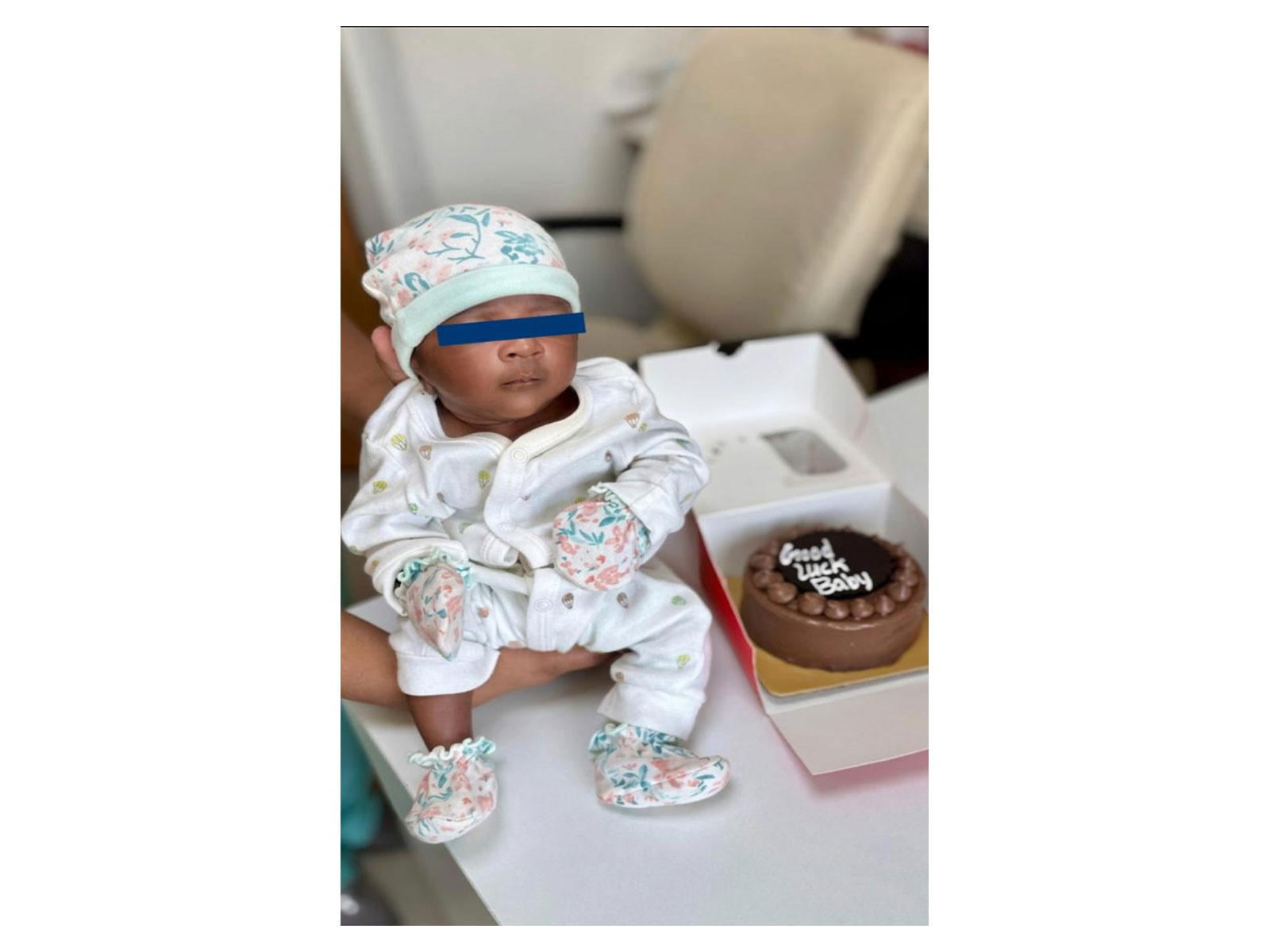 Visual of newborn baby boy (Phoo/ANI)