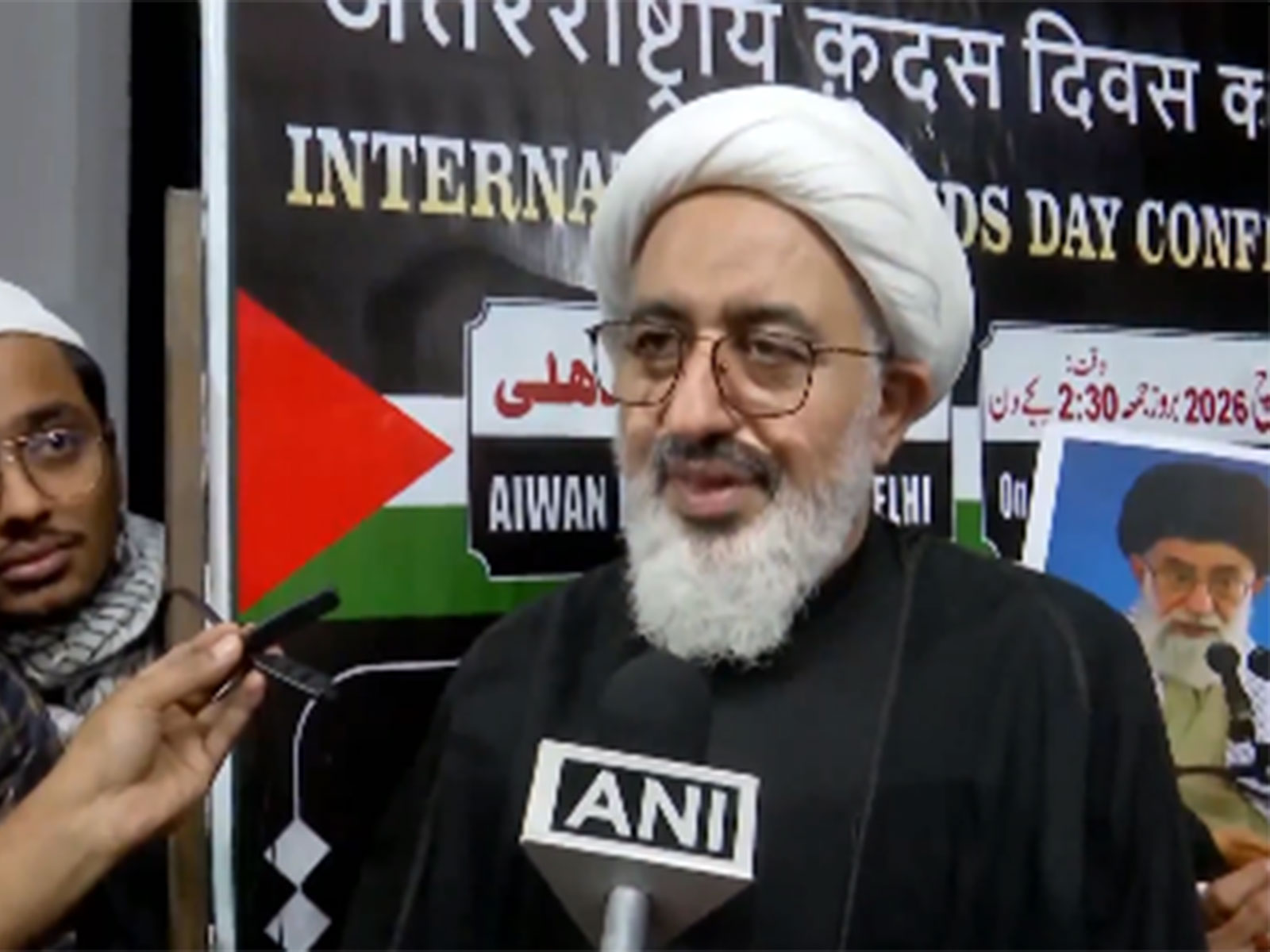  Iran's Supreme Leader representative in India Abdul Majid Hakeem Ilahi (Photo/ANI)