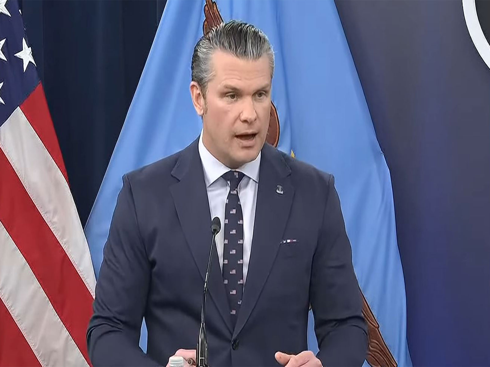 US Secretary of War Pete Hegseth. (Photo/YoutubeDepartment of War)