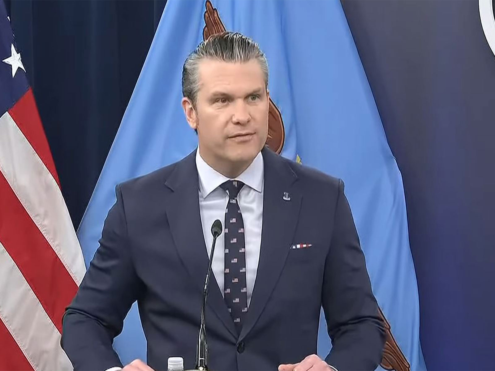 US Secretary of War Pete Hegseth. (Photo/YoutubeDepartment of War)