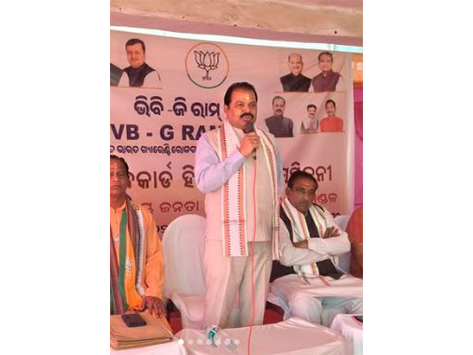 BJP leader Saroj Kumar Pradhan (Photo: Saroj Kumar Pradhan/Instagram)