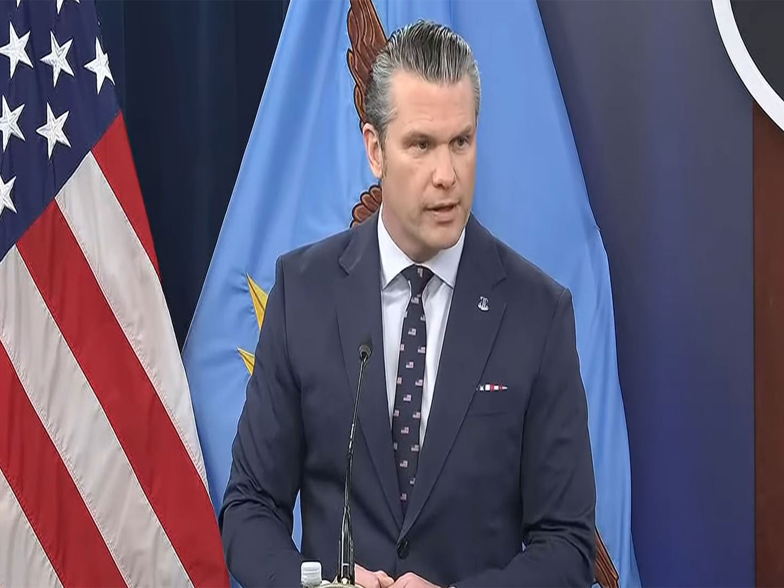 US Secretary of War Pete Hegseth. (Photo/YoutubeDepartment of War)