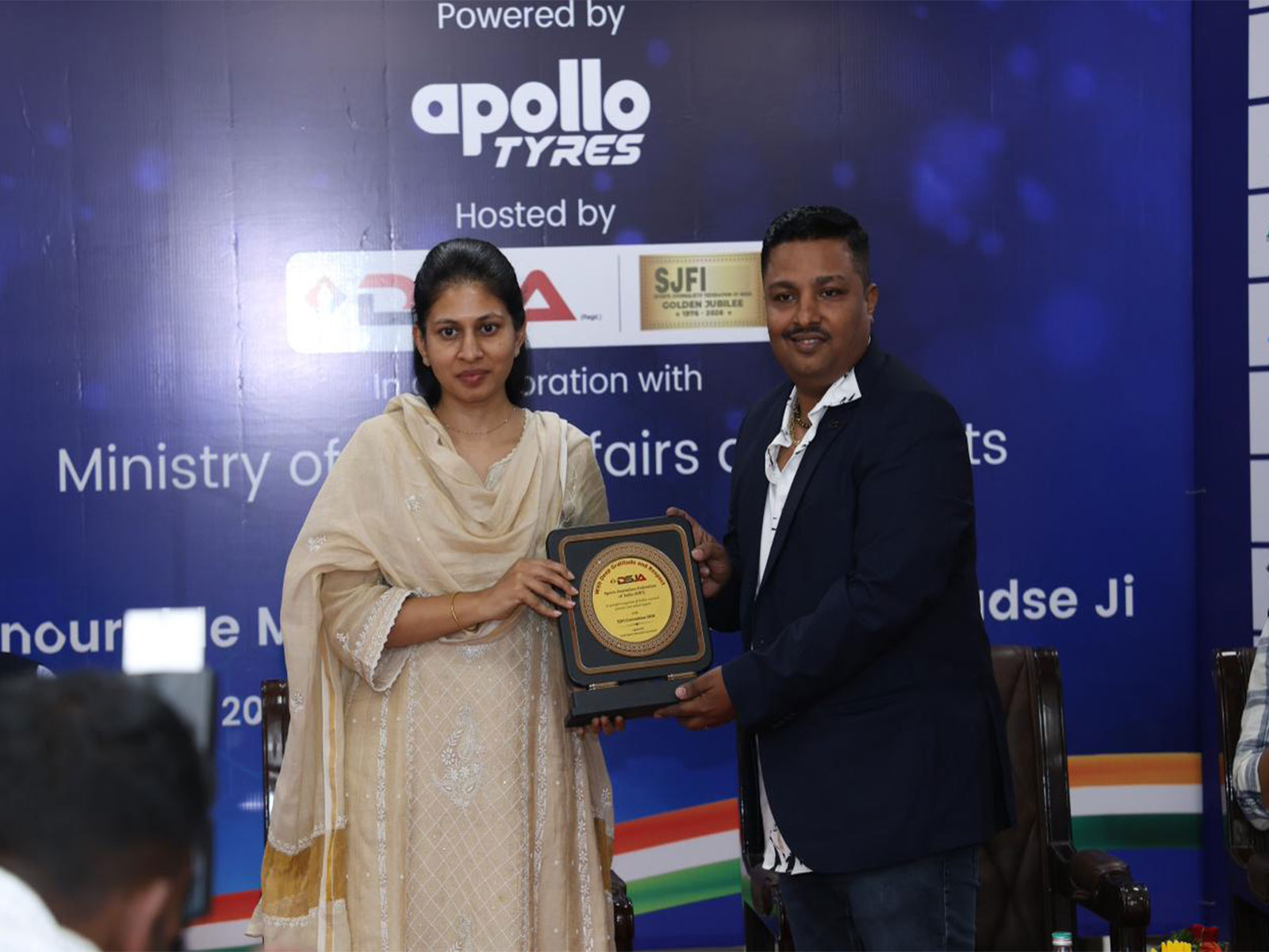 Union MoS Raksha Khadse. (Photo/DSJA)